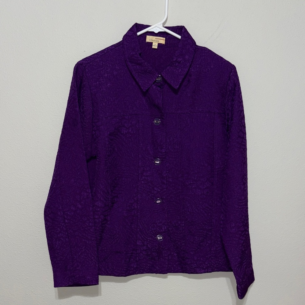 Choies Rich Purple Women's Blazer
